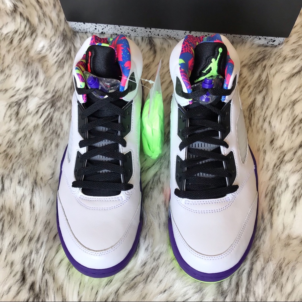 Air Jordan 5 Retro DB3335 100 ghost green - Picture 4 of 9